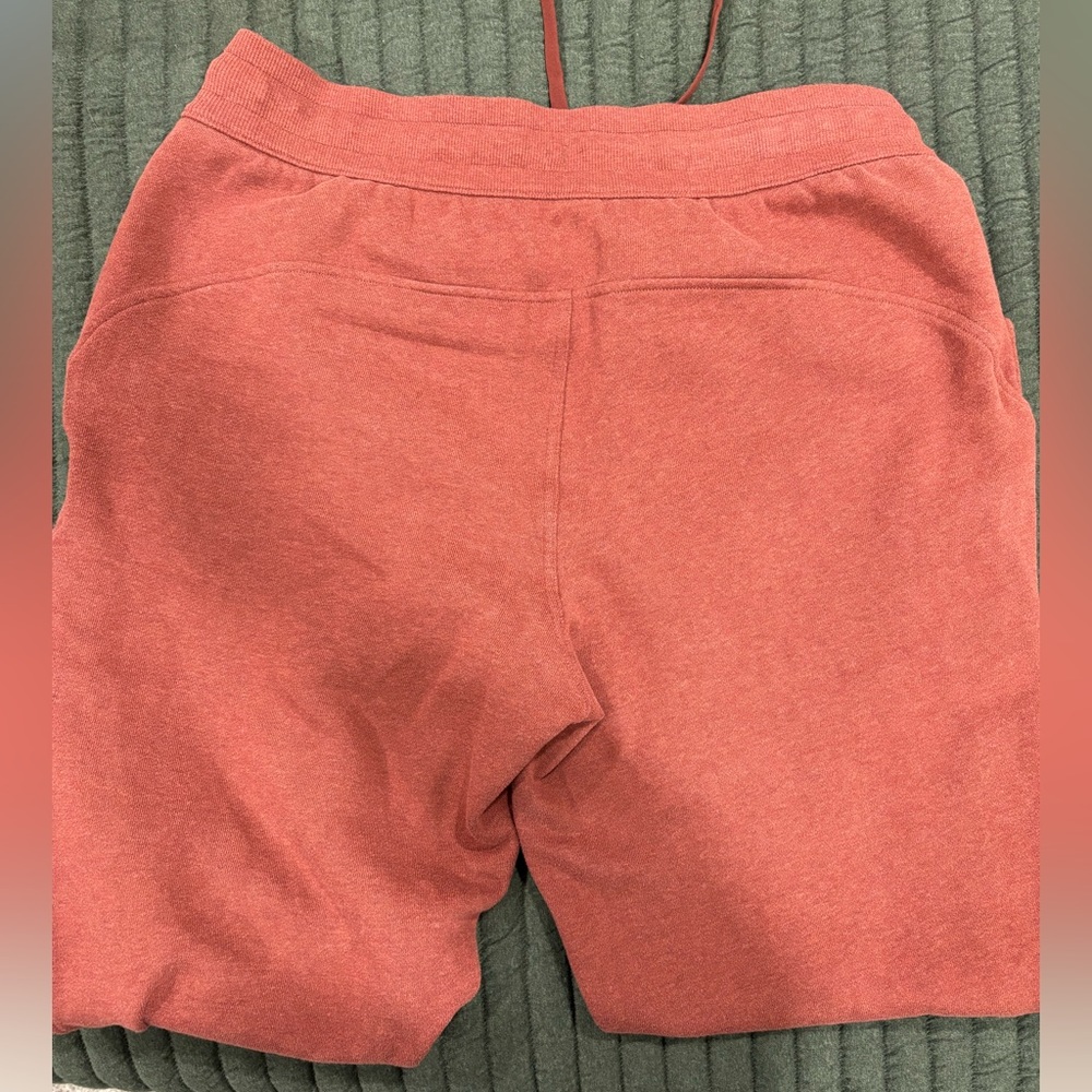 Lululemon Scuba High-Rise Jogger Smoky Red‎ Date Brown Orange Marl Size 10 - Picture 3 of 4